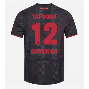 Fotbalové Dres Bayer Leverkusen Edmond Tapsoba #12 Domácí Oblečení 2025-26 Krátký Rukáv